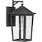 Quoizel Stoneleigh Outdoor Wall 1 Light Mottled Black STNL8407MB - alternate 4